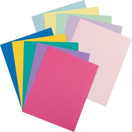 Pacon Cardstock, Pastl/Brite, 250Sh Pk PAC101195